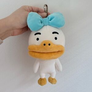 Kakao friends golf duck plush pouch golf ball holder bag charm